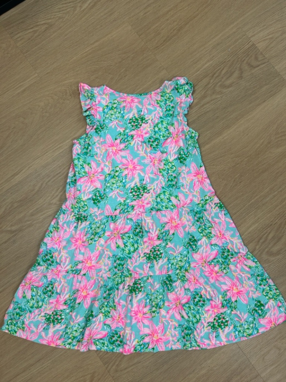 Lilly Pulitzer Brynn Flutter Sleeve Swing Dress XL - Picture 4 of 6